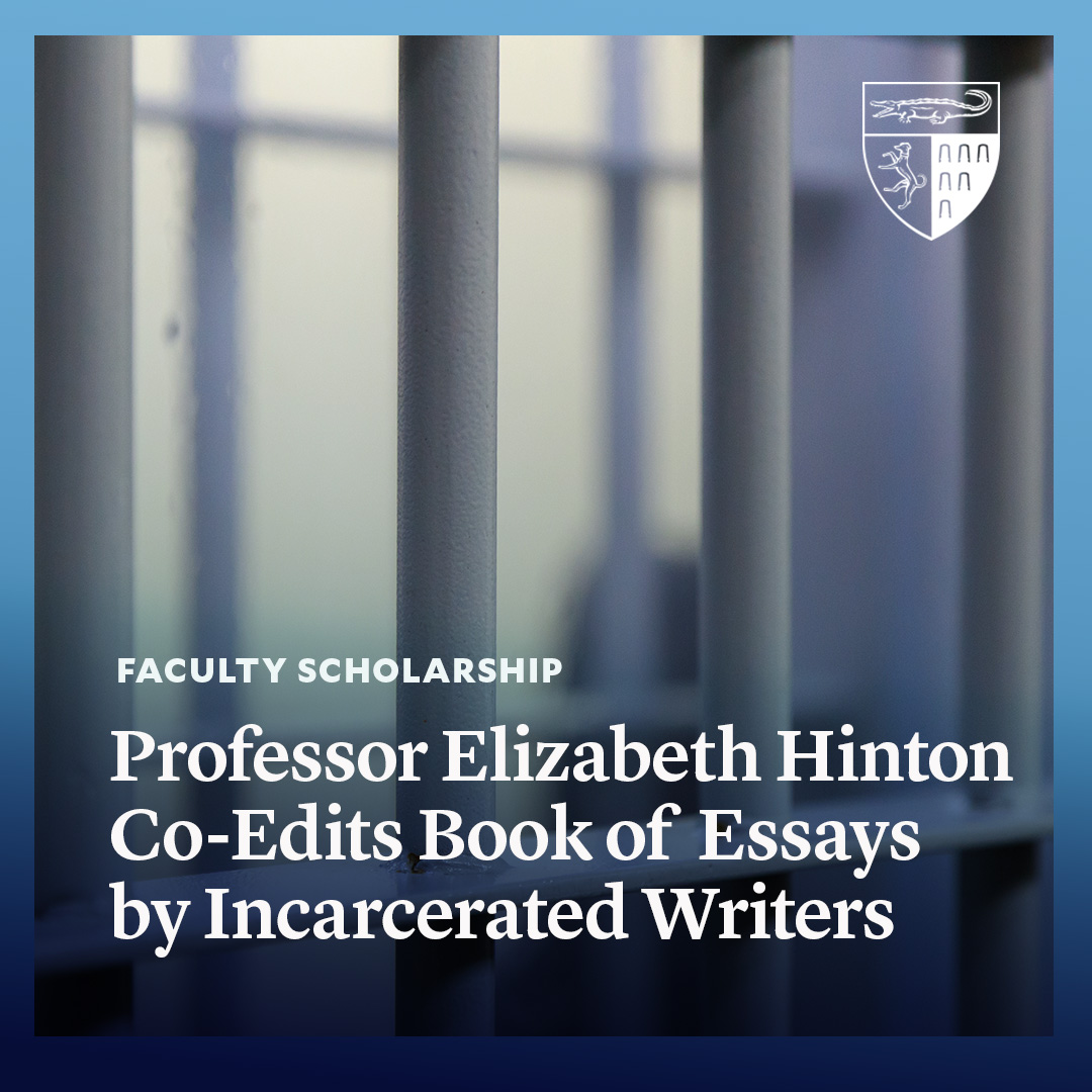 YaleLawSch's tweet photo. A new book co-edited by Professor Elizabeth Hinton and Elsa Julien Lora ’23 offers essays by incarcerated writers on how violence shapes and informs their lives.
https://t.co/ocTjhFzVhu https://t.co/WD5olPgZYd