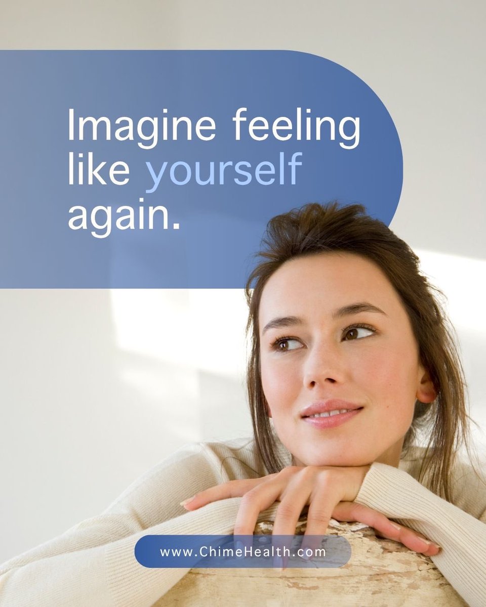 chimehealth's tweet photo. Confidence is found in the way you move through your day, the energy you have, and how you feel in your own body.
Take the Chime Path Assessment™ and discover the path that's built around you.
#ChimeHealth #HealthThatsTunedWithYou #WeightLossJourney #PersonalizedHealth https://t.co/SD8OpQ7k0q