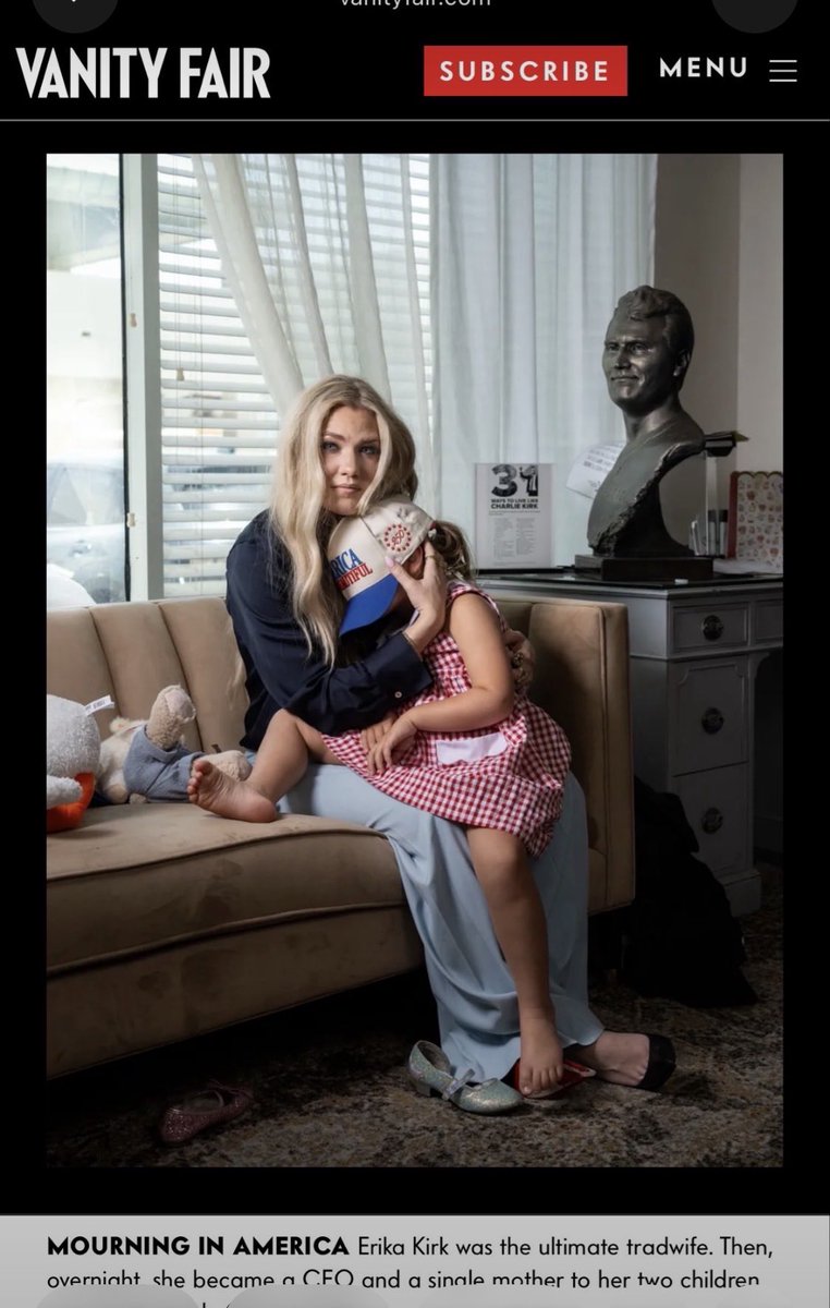 RedPilled_Siren's tweet photo. Playing the grieving widow for this photo op for Vanity Fair 
VS
6 days after her husband gets murd3red via Zoom with employees. 💀 https://t.co/EHxsjt0ouc