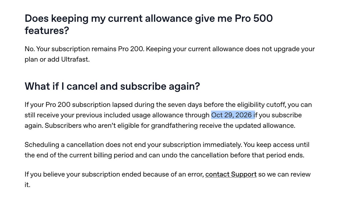 pccallout's tweet photo. @theo old plans limits till 29/10/2026 after that nerf :( https://t.co/VGLJwDauea