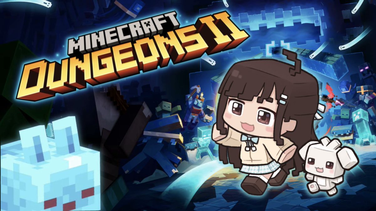 Lil_Lyly_'s tweet photo. Trying out Minecraft Dungeons II at 2pm PST today https://t.co/vx2eO7loeB