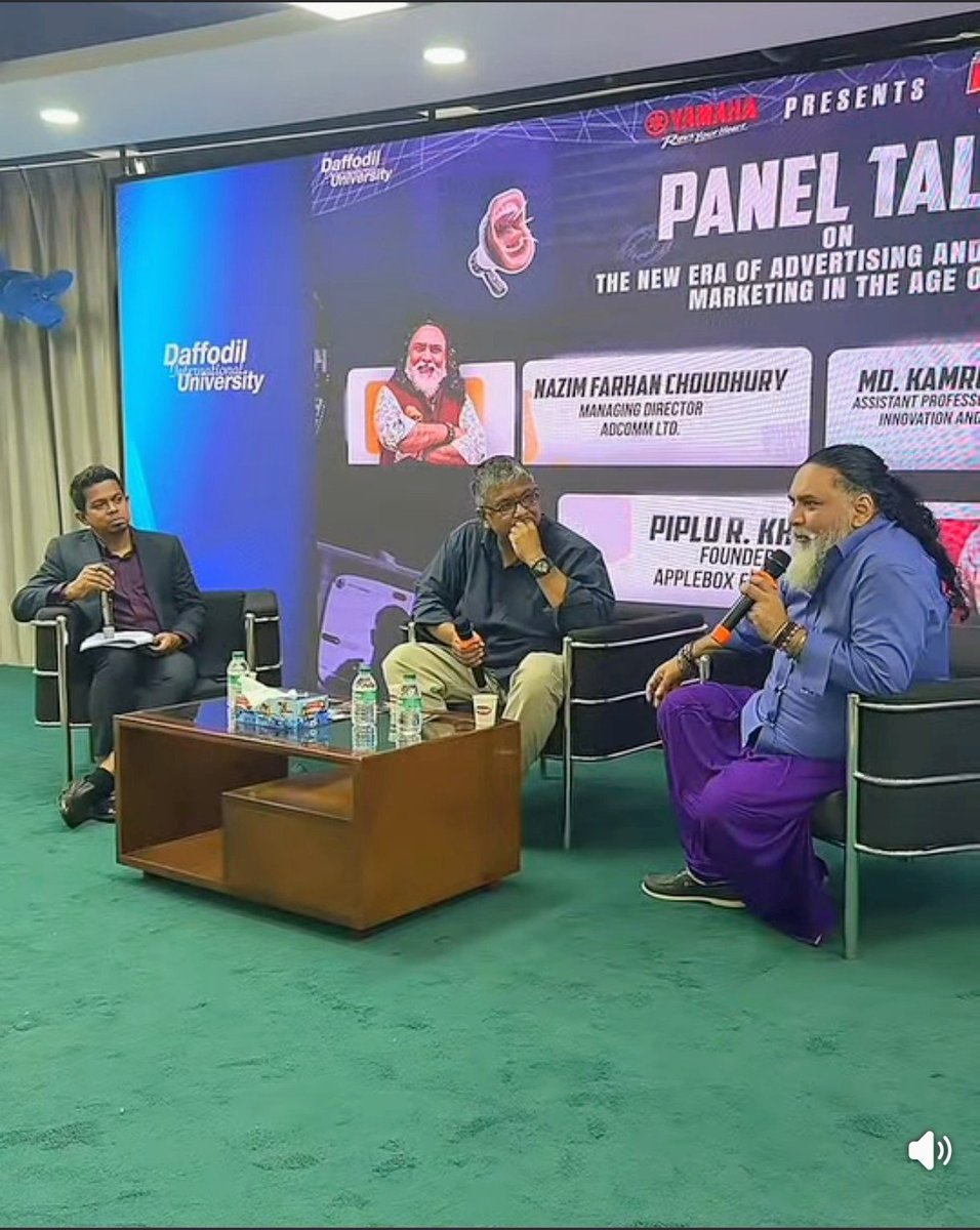 SBOnAirBD's tweet photo. The final day featured an engaging panel discussion, the Spotlight Pitch Competition and a vibrant Grand Concert by Arbovirus &amp; Aftermath bringing JMC Media Buzz 2026 to a memorable close.

@MoJoJamil #jmconlinemojo #jmc  #MediaBuzz2026 #lastday https://t.co/c0SsfzsyCz