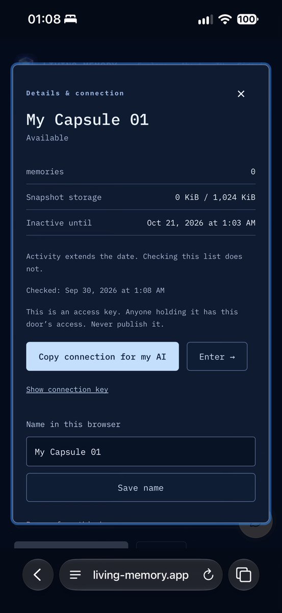 v1b3_x's tweet photo. The house is open, but the cashier isn’t.

If anything feels missing or out of place, I’ll get a feedback box up soon. 555

Free capsule is like a Minecraft sandbox but it’s a blank universe, nothing even single blocks.

For me and my friends we call it “wormholes for agents” 😂 https://t.co/8QcbcsFbB6