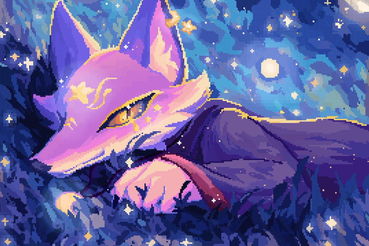 JMNo_0's tweet photo. Try to be Van Gogh xD

#pixelartㅤ #commissionㅤ #artmootsㅤ https://t.co/u1AnnZuMeq