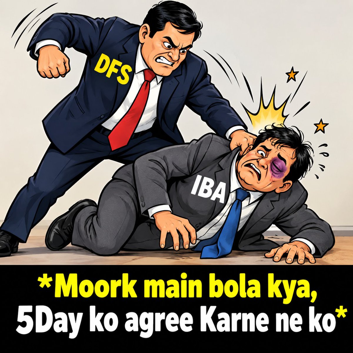 Fair_Banker's tweet photo. Joke of this decade...
#5DW
#BPS
#JointNote
#PSB
@rupamsmail @gsnobo1977 @gsaiubof @AISBOF @aiboc_ms1 @aiboc_in @AIBOAOFFICIAL @ibachief @bmskendra @inboc
@ncbeofficial https://t.co/ZiJ8OjLQOj