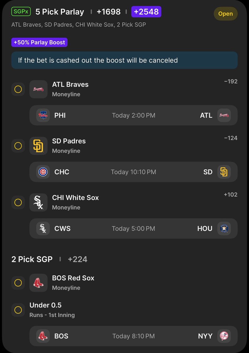 Cover3Net's tweet photo. It’s officially one of the best times of the year… MLB playoff baseball season! 🏆

To celebrate the opening round of games here’s our best plays for September 29 including some long shots we think just might hit! ✅ ￼

Who wants some free bonus $ to tail fade? 🧵👇 https://t.co/9a3itzFIGE