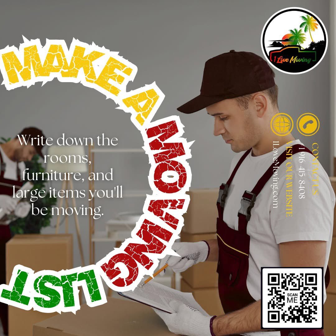 onelovemoving's tweet photo. A simple list can make a big move feel much more manageable. Know what you're moving before moving day arrives. 📦📝

Ready to move the 1love way? Scan the QR code for your FREE moving consultation!

#movingcompany #movers #moving #movingday #professionalmovers #relocation https://t.co/J2vmoSck77