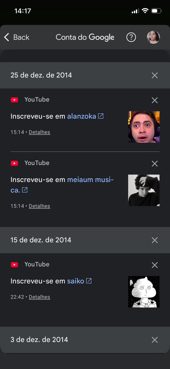_minwsik's tweet photo. omaga descobrindo agr q da pra ver quando vc se inscreveu em algum canal kkkkkk inclusive n sabia q eu acompanhava o saiko a mais tempo q o alan https://t.co/SEBO27d5WS