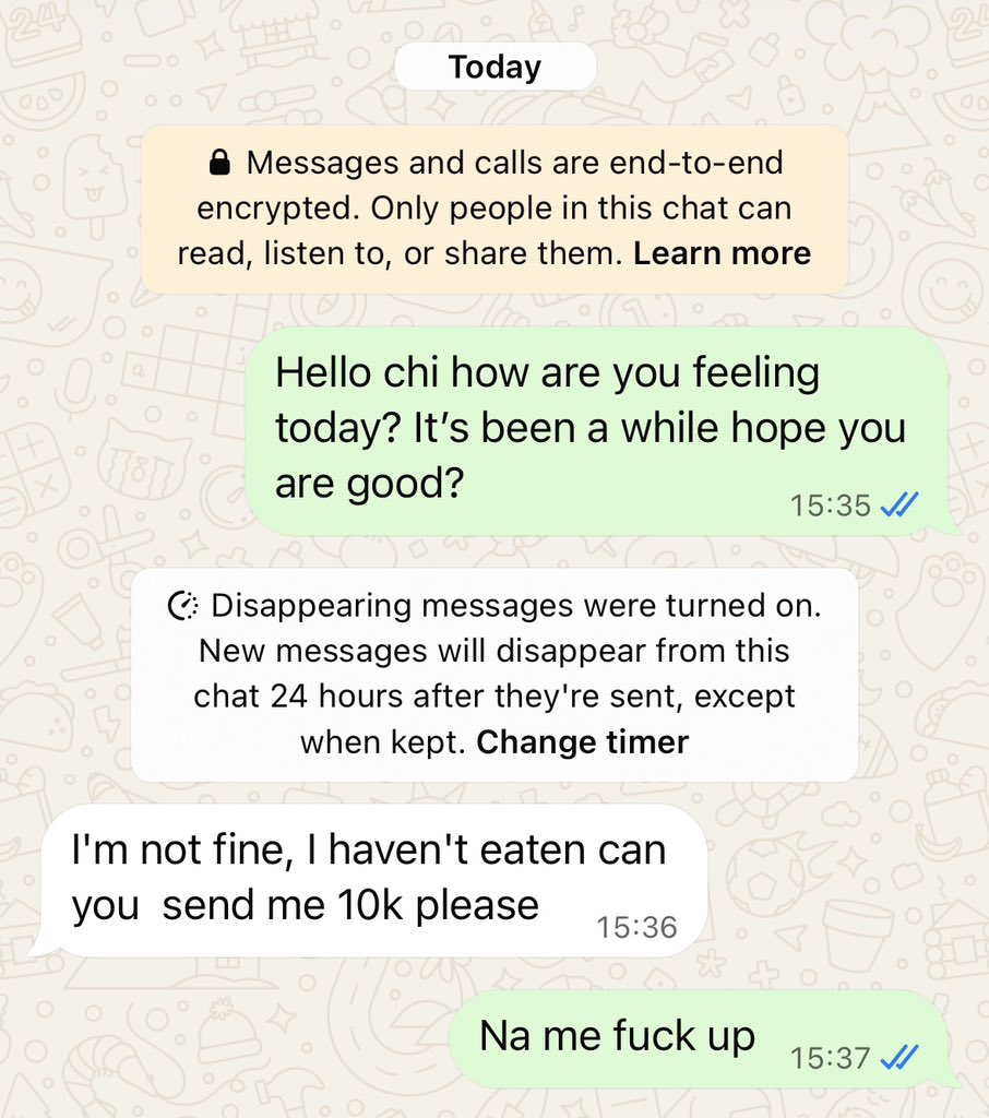 sayheytotee's tweet photo. If no be bizzy body why I go check up on you, NA ME FUCK UP SHA🤧🤧🙄 https://t.co/nPWeQ2Ytho