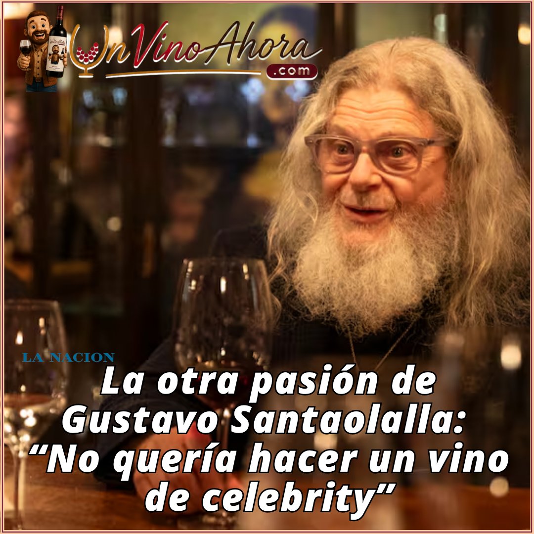 UnVinoAhora's tweet photo. De paso por Buenos Aires, @santaolallaok, el músico ganador de dos premios Oscar  habló sobre su historia como productor de vino.
Nota de @sebastrios 

https://t.co/if6n1aakKL https://t.co/xmFU4wLcms