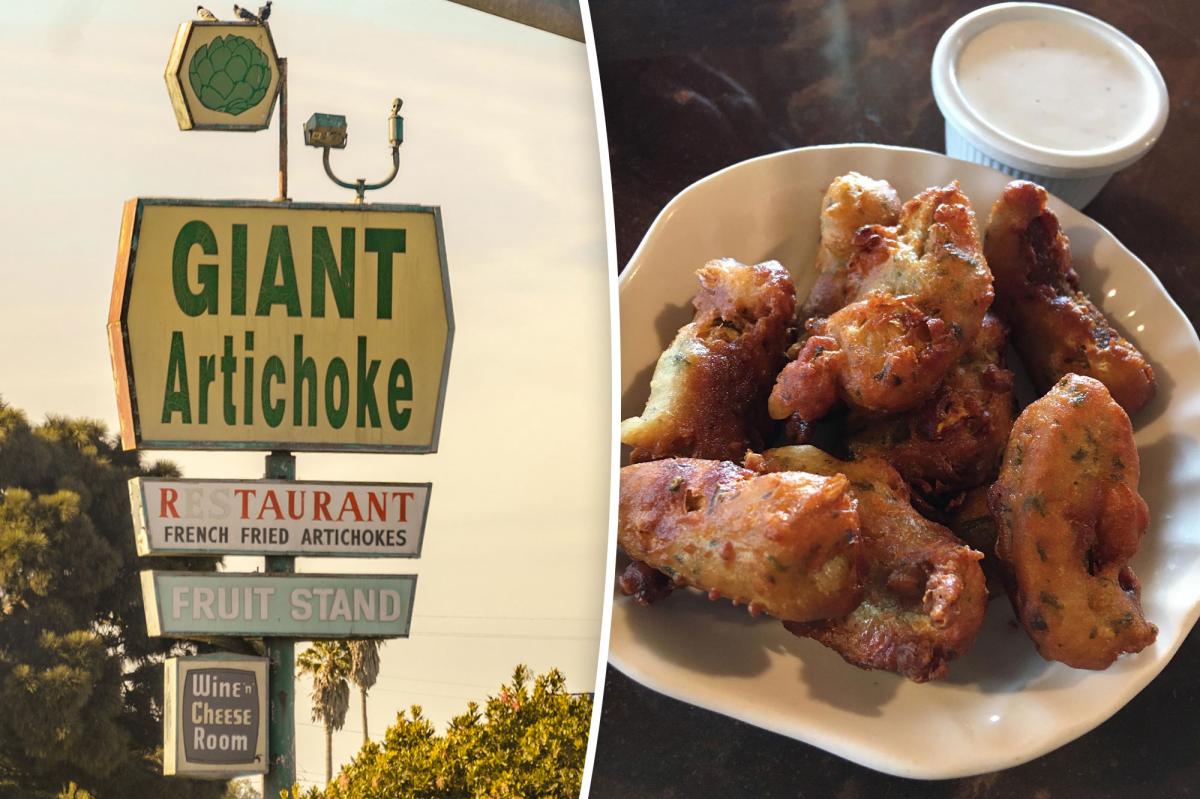 nypost's tweet photo. California's famous giant artichoke restaurant closing after 25-year run, as it lists for $1.8M https://t.co/S7FbAdeR8B https://t.co/9yiCN3sEJG