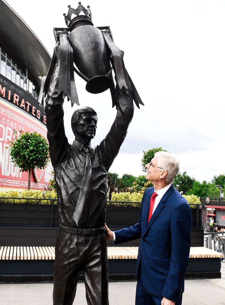 arsenalinside_'s tweet photo. He warned us before anyone else. He built a stadium, kept the Arsenal at the top with integrity, dignity and class.

Today proves he was right all along. The greatest ever. There’s only one Arsène Wenger. https://t.co/kS0aaQPfKP