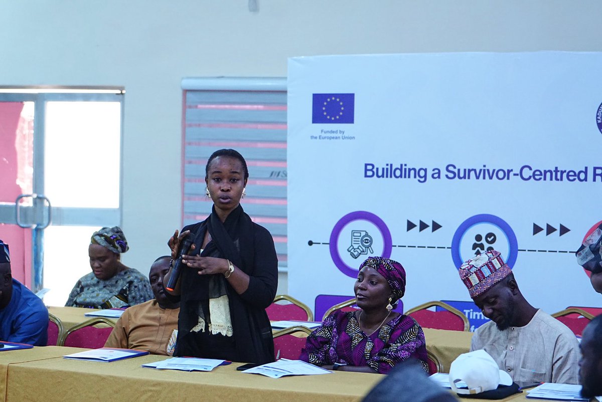 ESGBV_NG's tweet photo. The engagement brought together stakeholders from across the health, justice, security, psychosocial, shelter, legal aid and community sectors to strengthen the coordination needed for an effective SGBV referral pathway in Kaduna State. https://t.co/v0y5tLdGWC