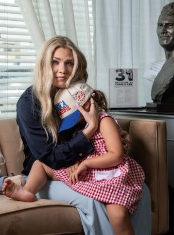 chelle_talky's tweet photo. Is anyone else starting to think we are getting played about their daughter? How has no one gotten a picture of her face? Not everyone is on their payroll, or are they?

How is she wearing the same dress?

The psychology of red & white gingham evokes charm, innocence, nostalgia and Americana. 

Weird.