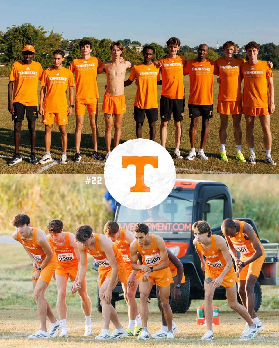 Vol_Track's tweet photo. Men's XC breaks into the @USTFCCCA top 25 this week!

#GBO 🍊⏱️ https://t.co/SHSuevMVn9