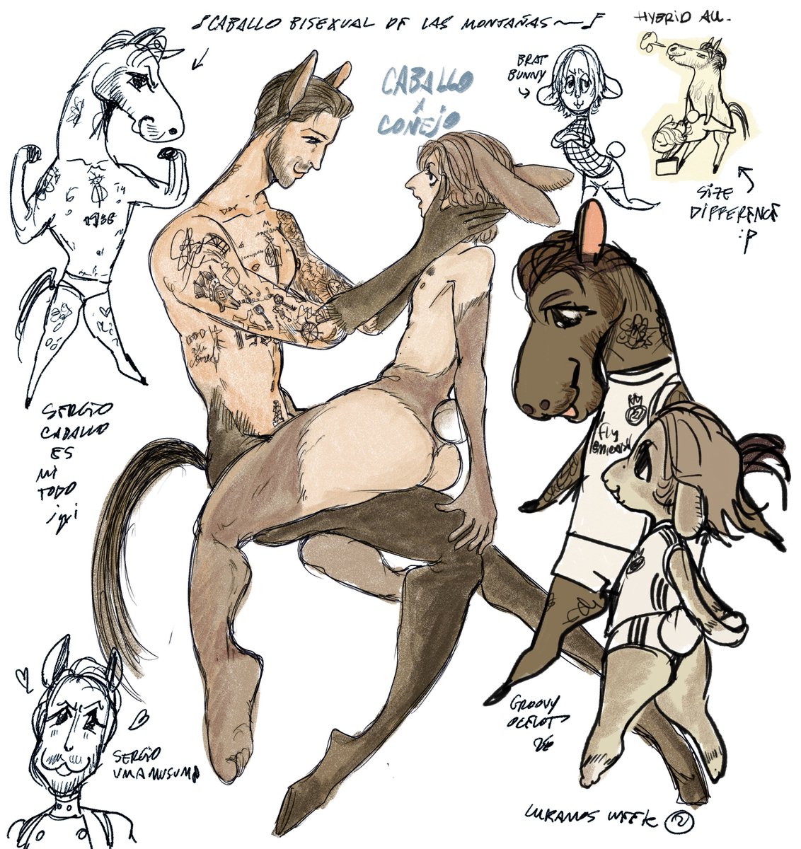 toiletocelot's tweet photo. 🐴💗 🐰
#NSFWlukamosweek https://t.co/KjGB6DVOIp