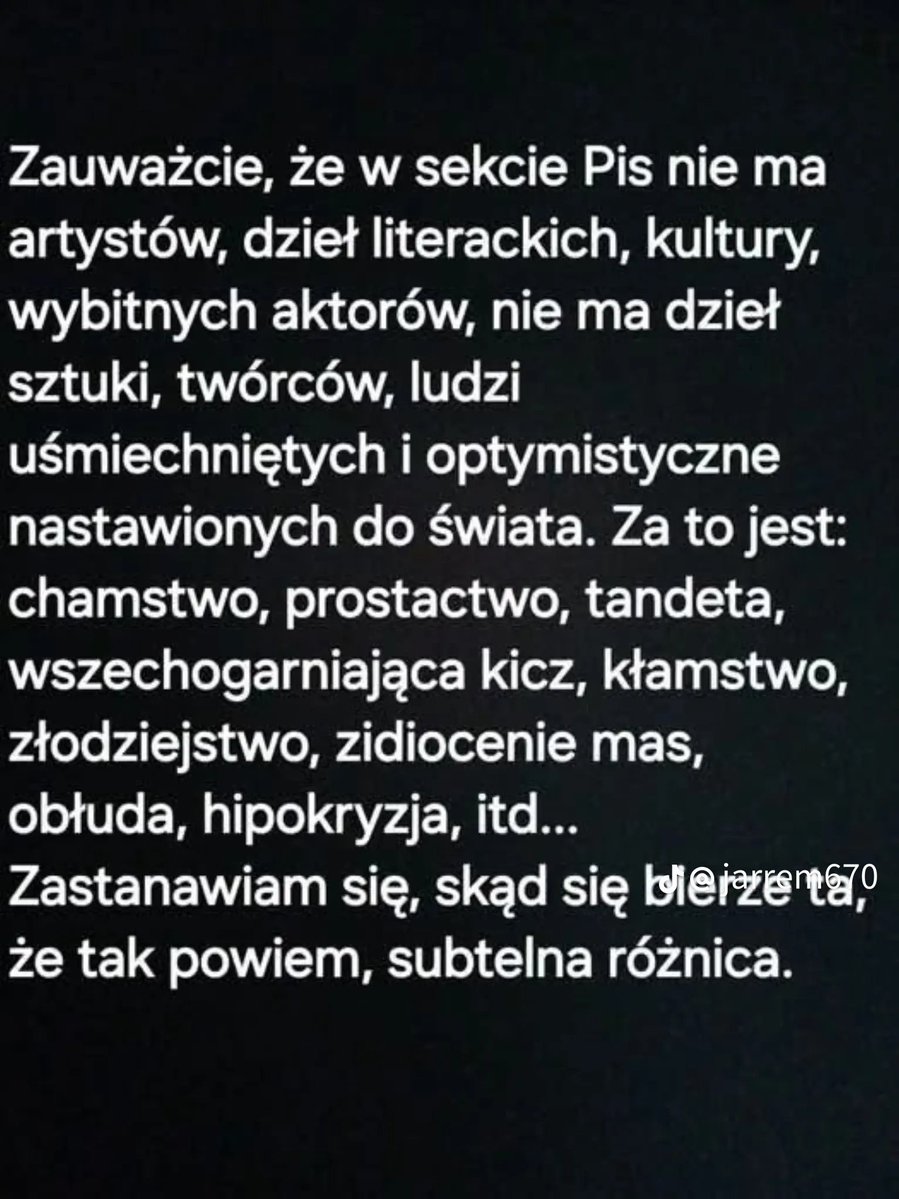 Mirek1410151's tweet photo. @OficjalnyJK https://t.co/OA5387EMxW