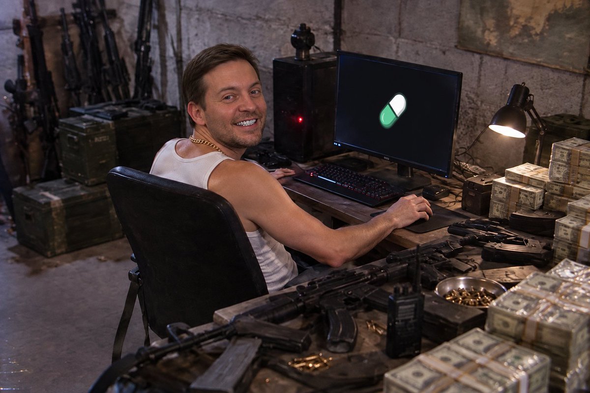 TobeyMagz's tweet photo. Time to lock in.

$tobey https://t.co/0Dp8HDUQr8