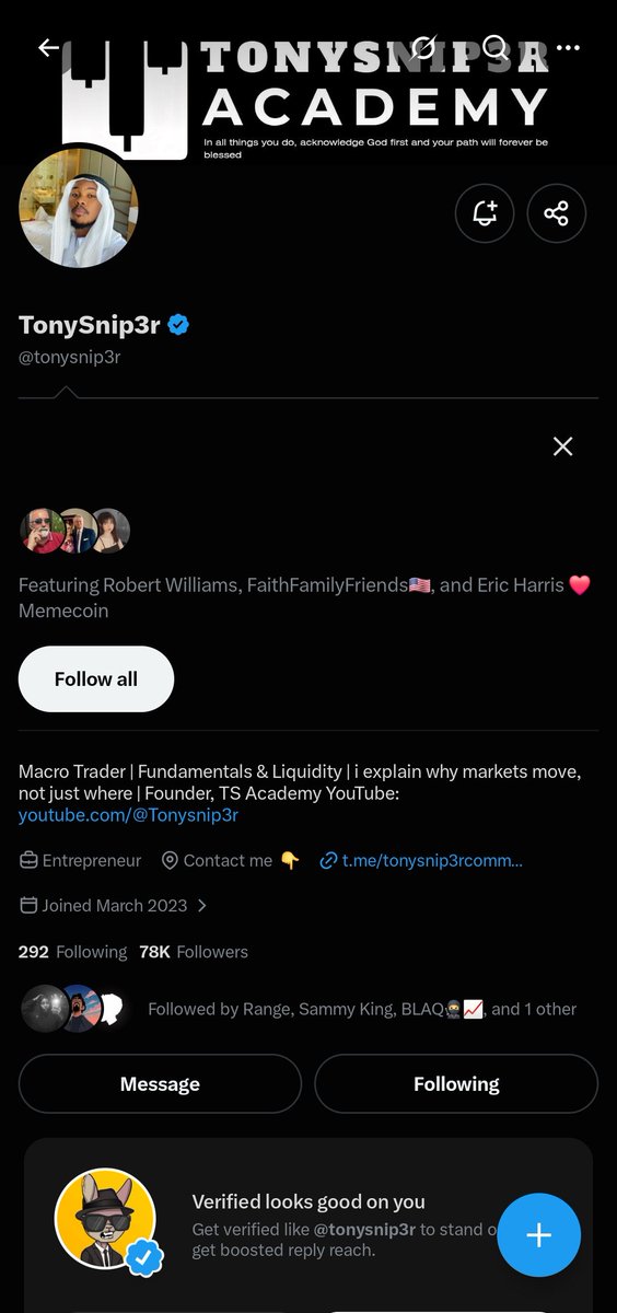 sajay_101's tweet photo. @tonysnip3r @ShashtradesGC Hello sir, I'm following both accounts and I'm on your telegram channel.
It'll be of great help if I get this prop firm. Thank you sir https://t.co/A5blUeTE9y