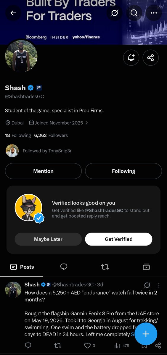 sajay_101's tweet photo. @tonysnip3r @ShashtradesGC Hello sir, I'm following both accounts and I'm on your telegram channel.
It'll be of great help if I get this prop firm. Thank you sir https://t.co/A5blUeTE9y