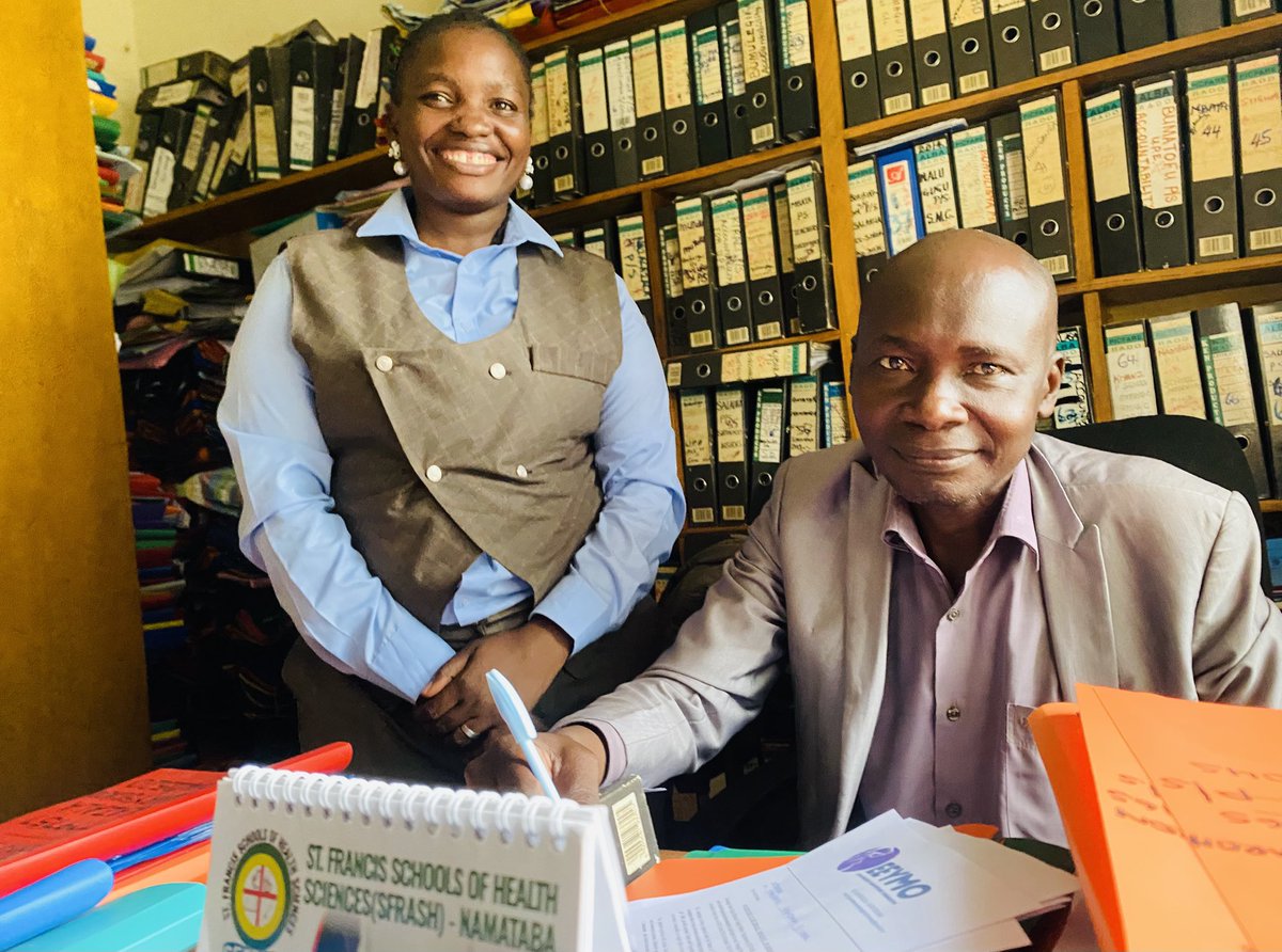 EEYMO207's tweet photo. Strategic engagement at the DEO's office today in Sironko! We shared our 2nd Edition Teenage Pregnancy Awareness Campaign 2026 concept and secured their support. When education leaders are involved, girls stay in school. Join us Oct 10 at Budadiri Girls S.S. https://t.co/DJc4ZgOBdt