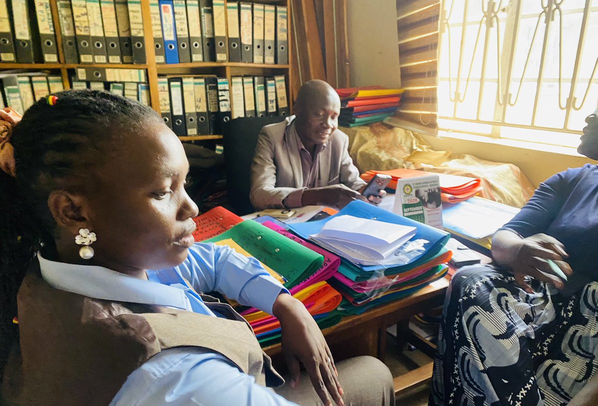 EEYMO207's tweet photo. Strategic engagement at the DEO's office today in Sironko! We shared our 2nd Edition Teenage Pregnancy Awareness Campaign 2026 concept and secured their support. When education leaders are involved, girls stay in school. Join us Oct 10 at Budadiri Girls S.S. https://t.co/DJc4ZgOBdt