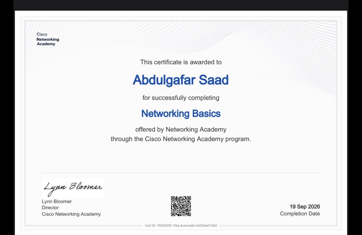 saad_abdulgafar's tweet photo. Congrats 🎉🍾 to me 
It’s free you can also get yours https://t.co/a8CCLuP8OF
