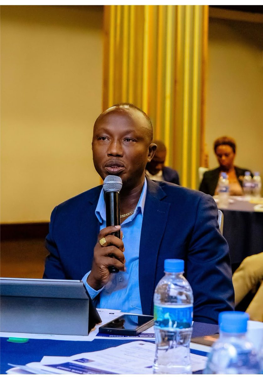 rwanda_mining's tweet photo. Yesterday, RMA ES @Deusdediti delivered closing remarks at the Workshop on Protecting Mine and Quarry Workers’ Income from Climate Shocks, organised by @RwandaFinance

The ES highlighted the role of climate insurance in strengthening the resilience of mining workers in Rwanda. https://t.co/PKWD8hJvOS