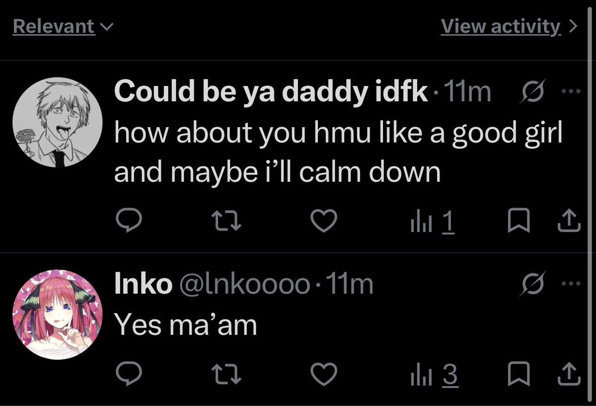 Spankmipink's tweet photo. Duality of man in my comment section https://t.co/XzbksFqQsv