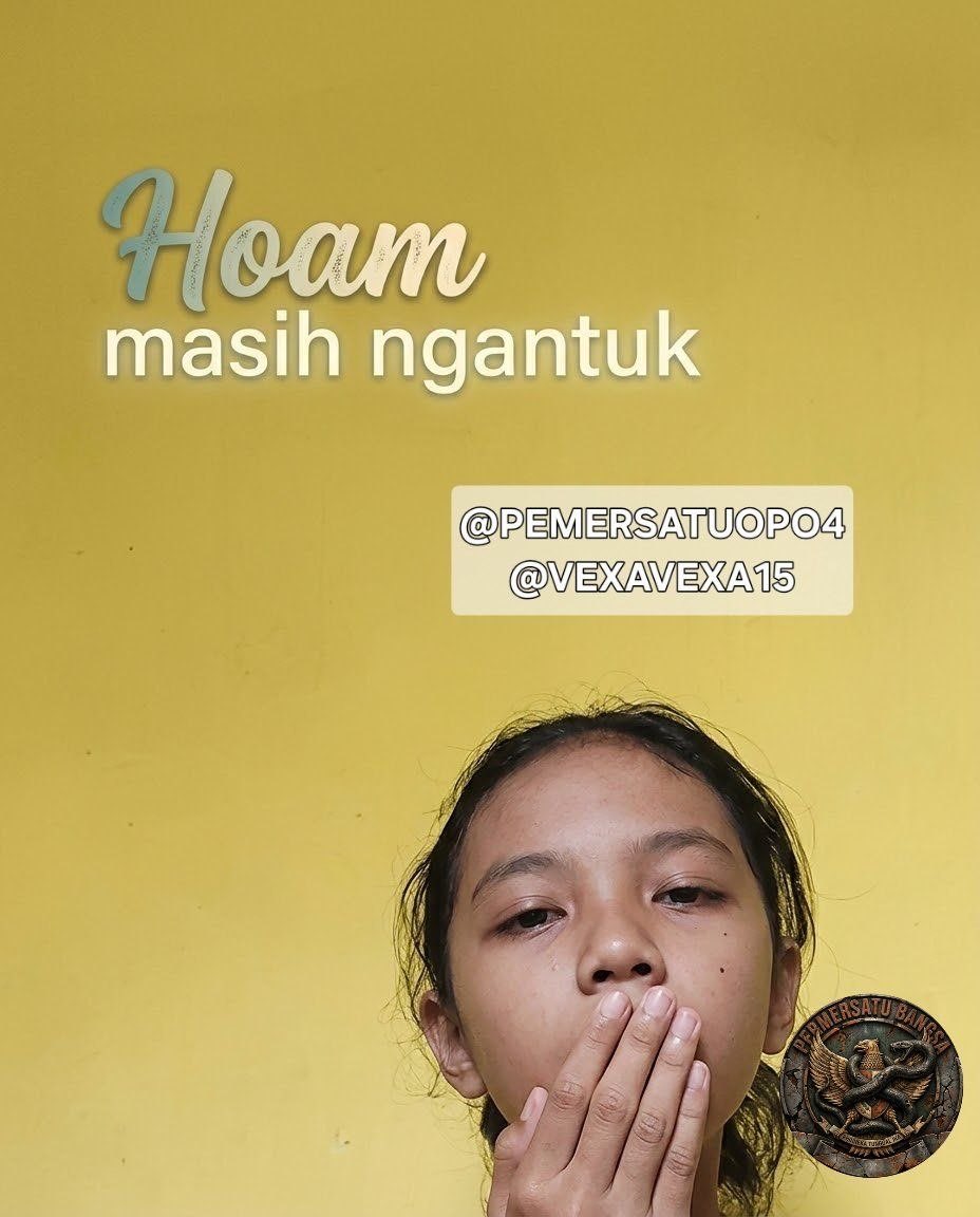 Paulinalinaaa's tweet photo. Masih ngantuk di suruh

https://t.co/x53zNbow17 https://t.co/9hg9b8Q7L4