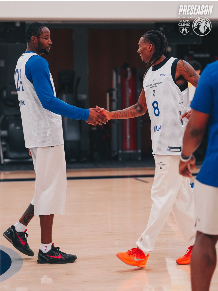 Timberwolves's tweet photo. we’re so back. https://t.co/TKCDP8N3w9