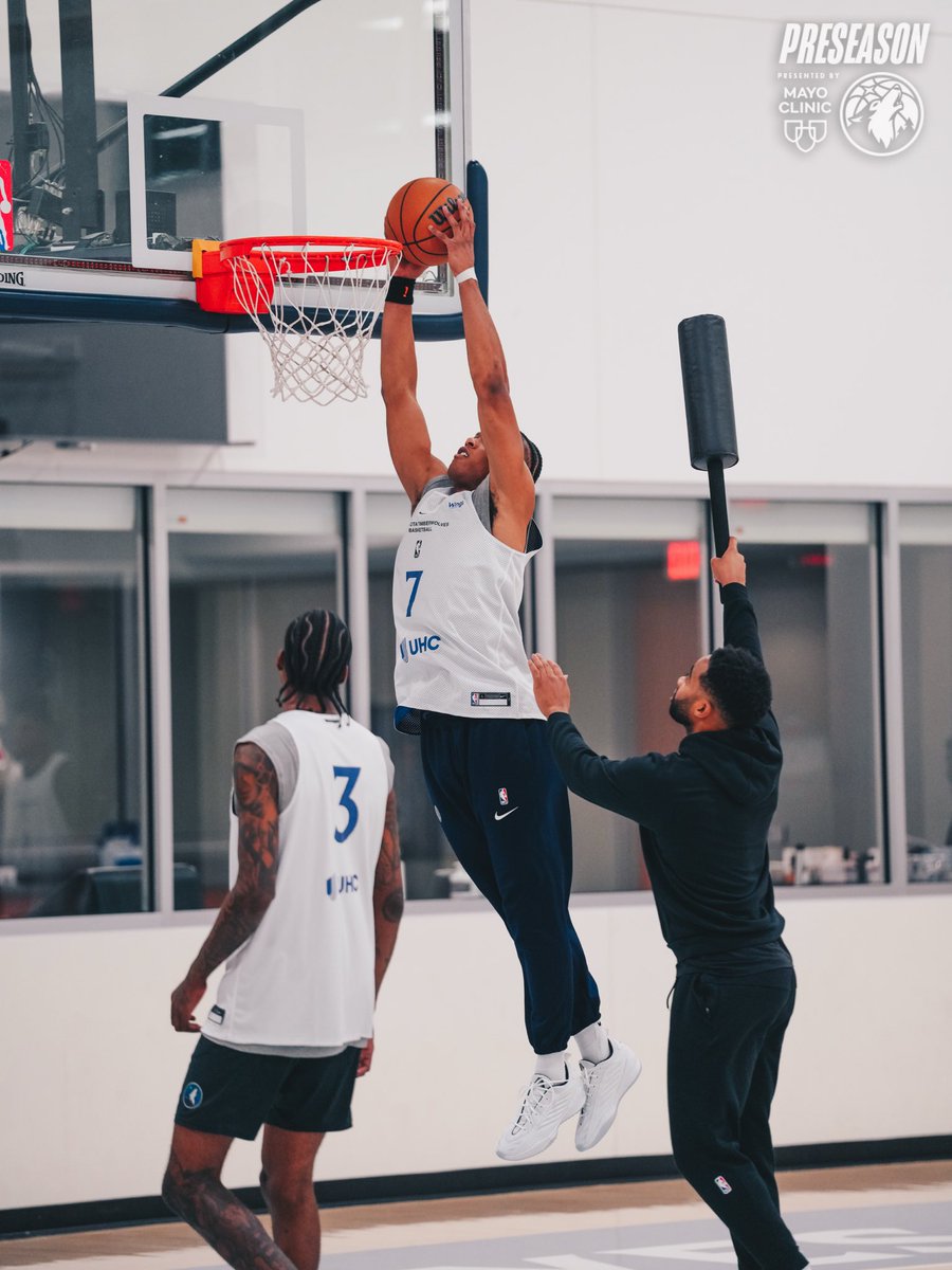 Timberwolves's tweet photo. we’re so back. https://t.co/TKCDP8N3w9