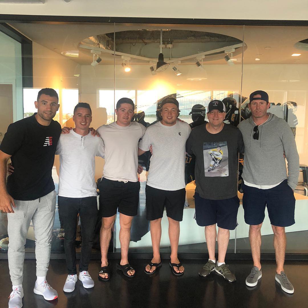 MikeGrinnell_'s tweet photo. 10 seasons of @spittinchiclets. What a ride the last 10 years have been. 

Never in a million years did I think this would turn into a full time job, let alone 10 years.

And somehow it feels like we are just getting started. Heres to many more years and to Chiclets Nation for making this dream a reality for us.