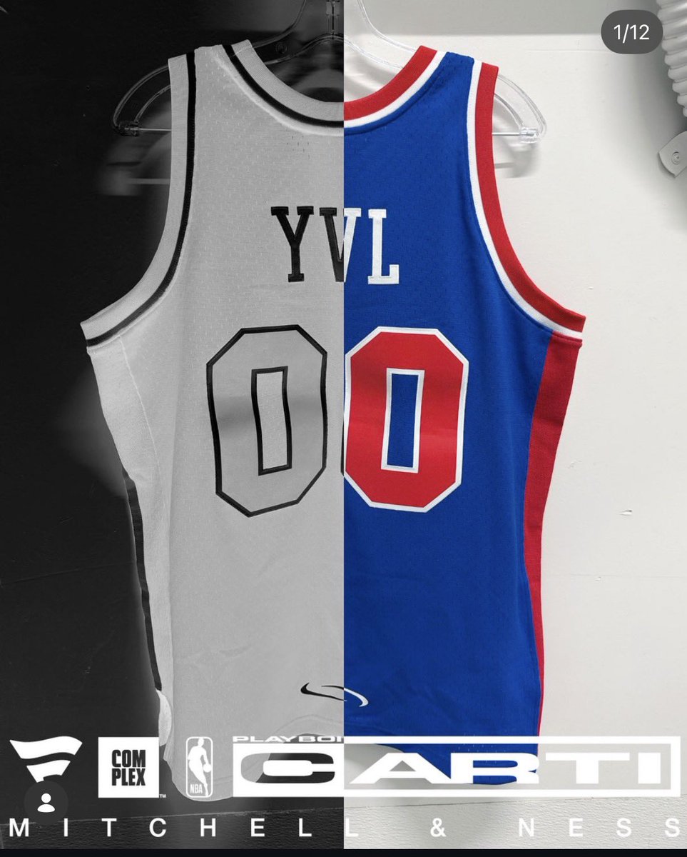 42CEO_'s tweet photo. NEW YVL JERSEYS X NBA https://t.co/X7zg0V9Cgf