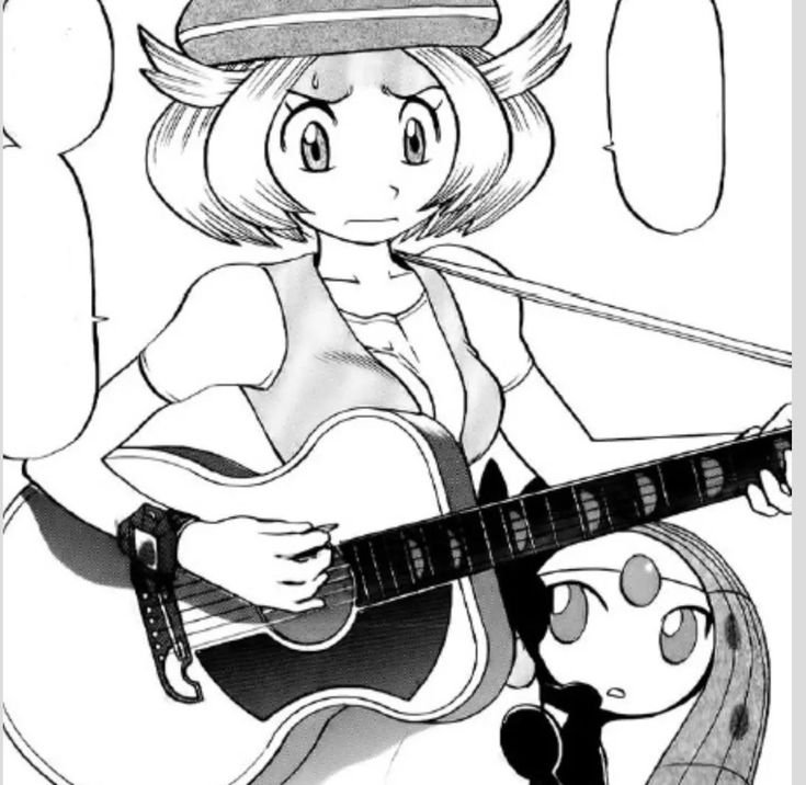 CollectorSelect's tweet photo. Bianca and Meloetta 🎸🎼 https://t.co/4UOziA46wZ