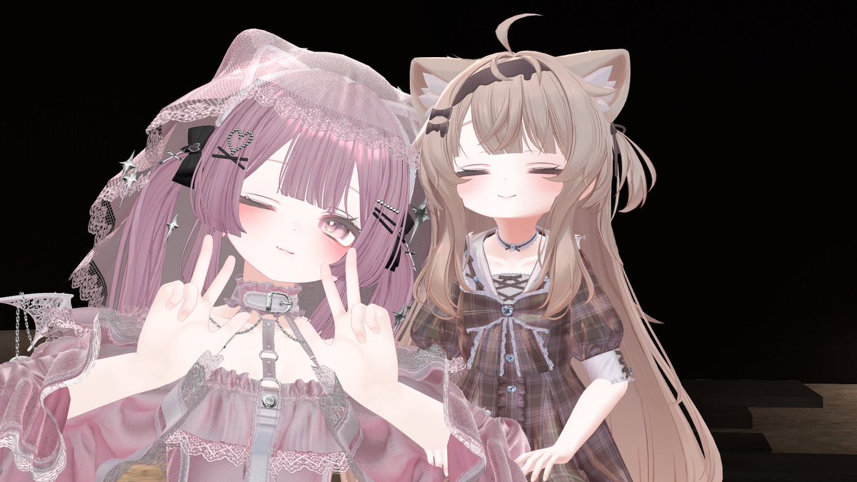 Umico17621's tweet photo. おやすみ前に会いに行きました
おちびちゃんズとてもかわいいので是非使ってあげてください
とてもかわいらしい改変だったので、今度他の改変も拝見させてください～
#VRC名鑑 https://t.co/hiDJS5yT5r