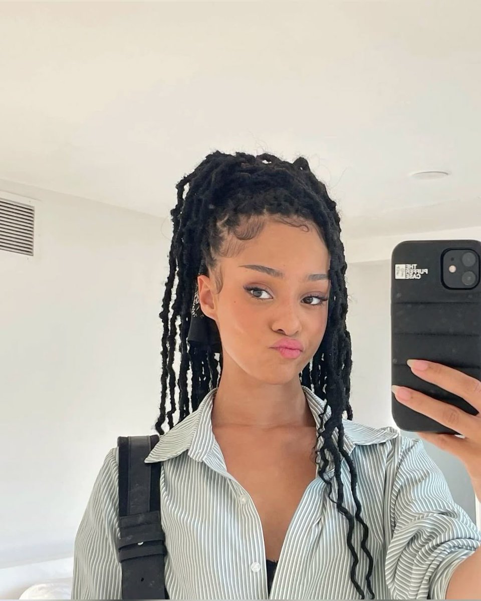 manoniism's tweet photo. no one talks about manon with locs anymore https://t.co/AkSI7IyOul