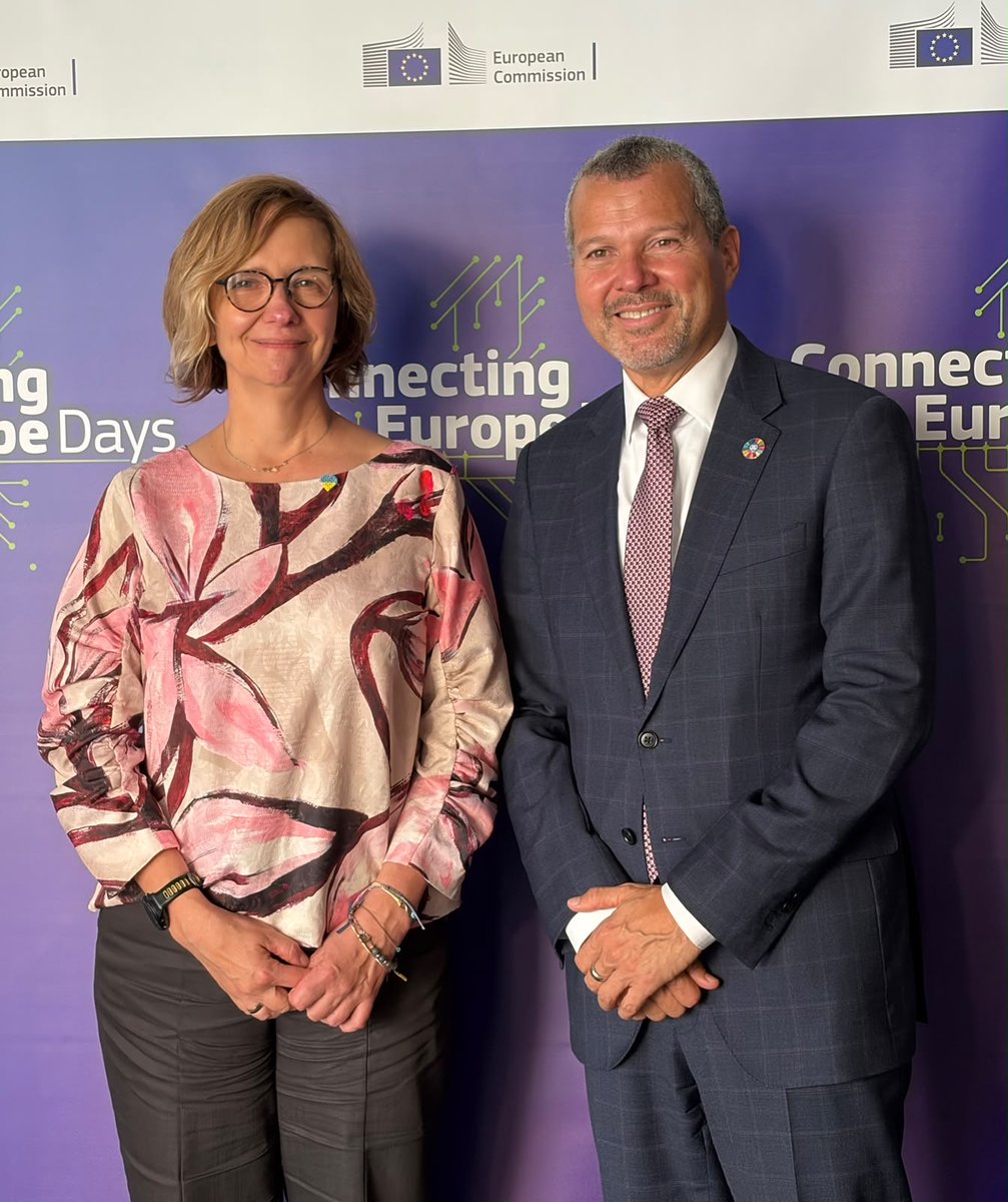 IMOSecGen's tweet photo. Ending my short but productive Brussels visit on a high note with a pleasant exchange with DG MOVE's @MagdaKopczynska - reaffirming the EU's support for IMO processes, technical assistance initiatives and multilateralism. https://t.co/zYRmfoGRoG