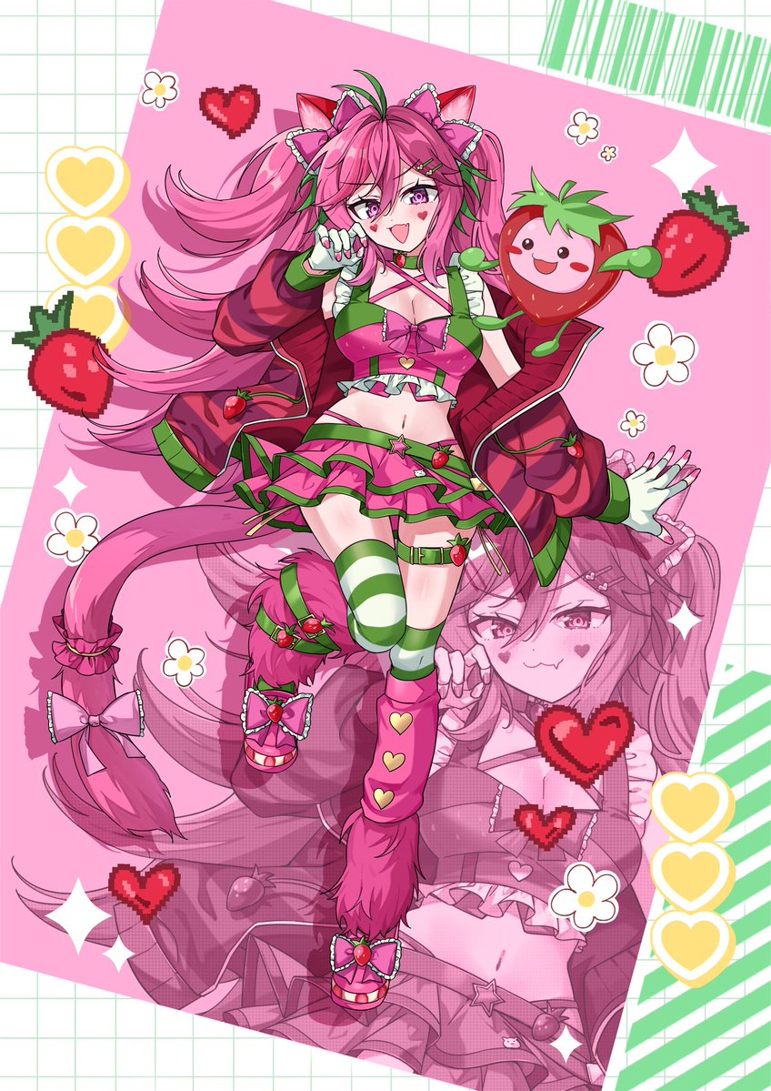 emzberry's tweet photo. Berry glad to meet you! 🍓✨🌸 https://t.co/k1vXl522sl