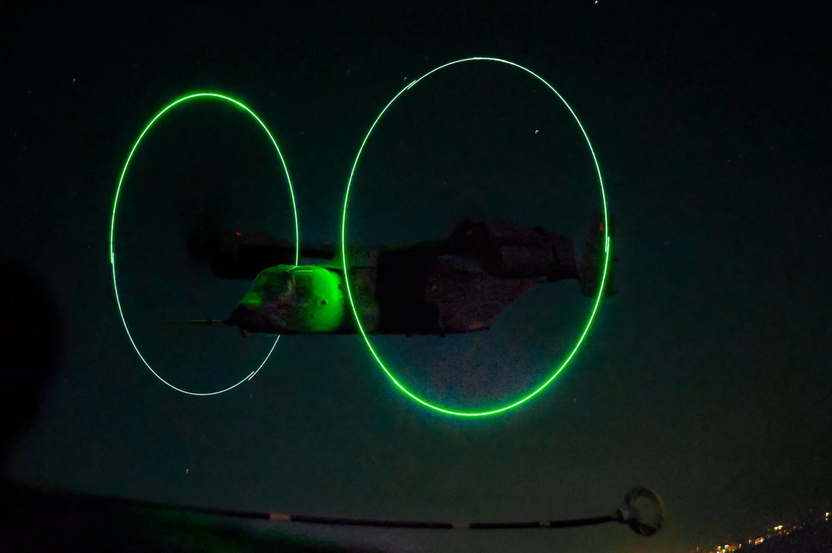 PASU_MATRIX's tweet photo. V-22 Osprey After Dark. https://t.co/FSbmB50I8e