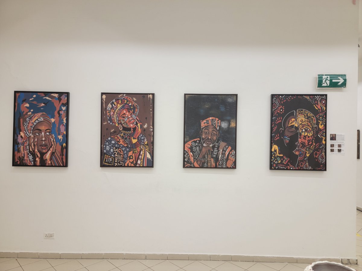 AfricasMaverick's tweet photo. @kola_aina Good evening, Sir.
I'd love to invite you, as you're a lover of art, if you're in Abuja to the ArtMiabo International art festival at the Exhibition Pavilion Center opposite Radio House at Herbert Macaulay Way, Garki. My friend is showcasing his works. N5m gets all 4 https://t.co/Kd2bLvWQpq
