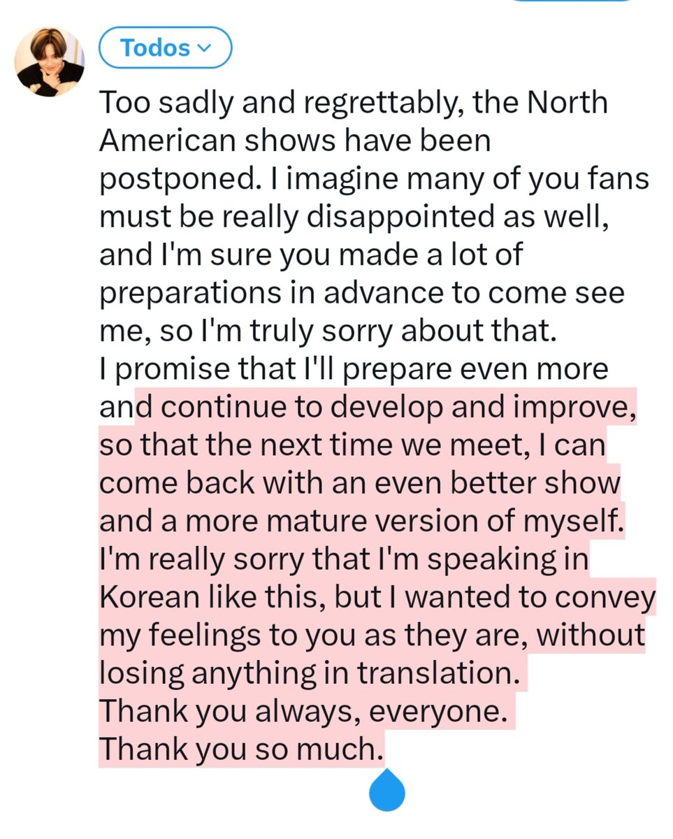 minzu525's tweet photo. Taemin about the US leg of LiMiNaL being postponed: https://t.co/QCIl1Uejte