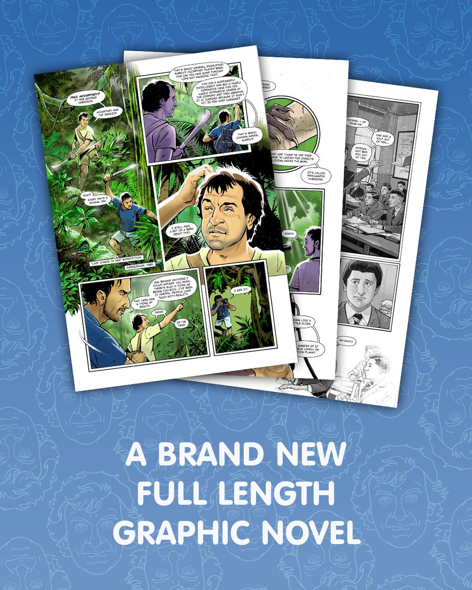 cutawayuniverse's tweet photo. Our big Douglas Adams graphic novel, Share and Enjoy launches on Kickstarter this Friday. We are immensely proud of it.

https://t.co/EsWpQQD8A7

Goes live Fri, 2 October.

If you love Douglas or the Hitchhikers Guide, this is really for you.

#hhgttg
#douglasadams
#42
#fortytwo https://t.co/5SdcArqgPs
