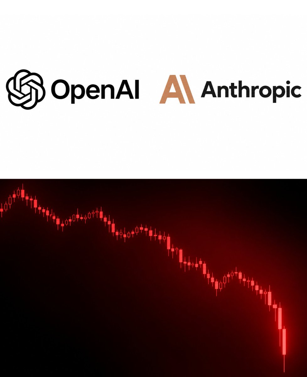 BullTheoryio's tweet photo. BREAKING: Michael Burry says markets should crash hard to stop OpenAI and Anthropic from going public.

"For the benefit of humanity." https://t.co/l6Ga1mV5p5