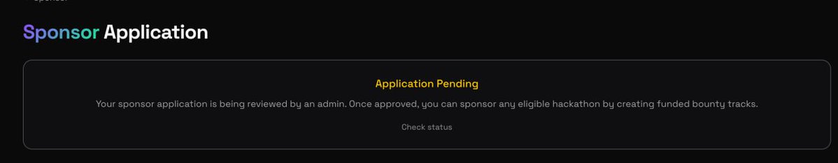 Predict_PM_AMM's tweet photo. PREDICT-002 passed.

$PREDICT  approved spending $1,000 USDC from the treasury to sponsor a bounty at the @solana Perps and Prediction Markets Hackathon, for the best project built on the pm-AMM.

The winner gets the $1,000 as an investment, plus support from the Spark team to raise up to $25,000 on @futarddotio.

We've applied to become a sponsor and we're waiting for confirmation. If the hackathon doesn't take us, we'll send back the money to the treasury.