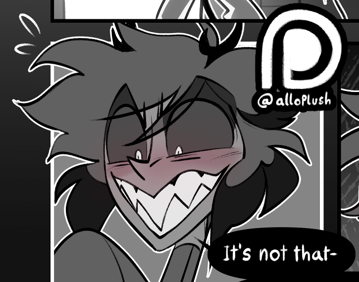 alloplush's tweet photo. remember that comic i did for the Alastor Anthology?
well i'm working on the continuation!! ✨
the fist 5 pages are done and on patreon <33

https://t.co/jORQCRUxLi

#radioapple https://t.co/gccGVB4gKB
