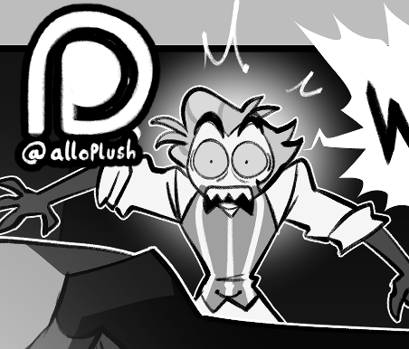 alloplush's tweet photo. remember that comic i did for the Alastor Anthology?
well i'm working on the continuation!! ✨
the fist 5 pages are done and on patreon <33

https://t.co/jORQCRUxLi

#radioapple https://t.co/gccGVB4gKB