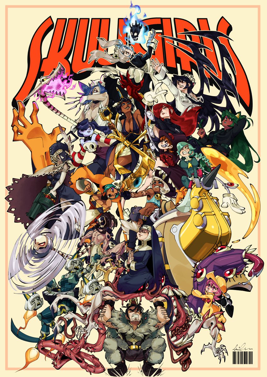 cardy1750's tweet photo. "...However, if she is impure of heart, her wish will be corrupted, and she will become the Skullgirl."

#skullgirlsartcontest2026 https://t.co/I5mIU5gwcT