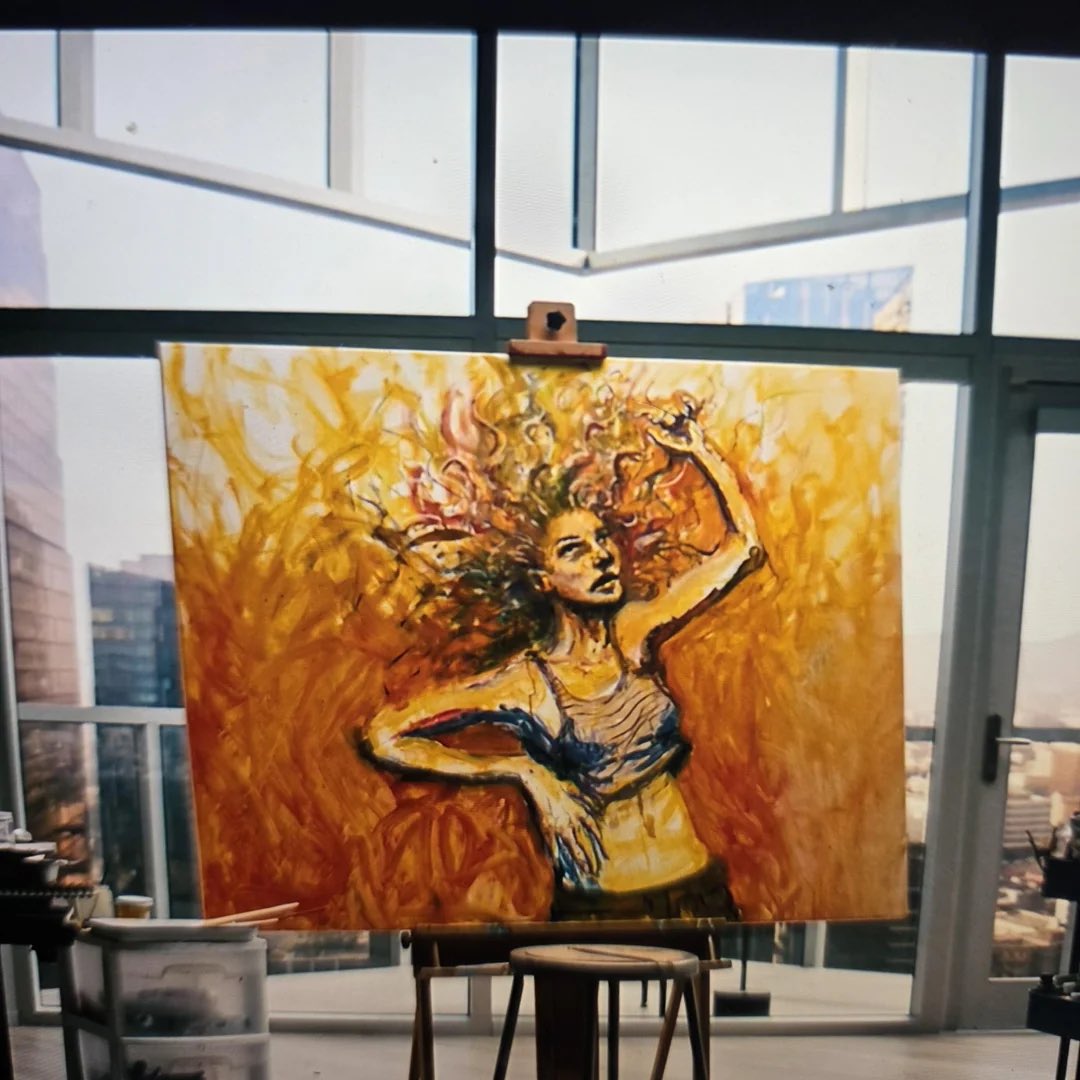 beyinceownsyou's tweet photo. remember when rue died and jules painted her burning in hell😭😭 https://t.co/Oviuuo49ng