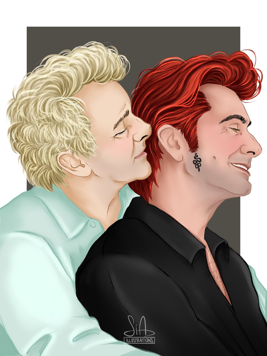 Art_by_SiA's tweet photo. “By the way… I love you.”

#goodomens #illustration #goodomensfanart #aziraphale #crowley #ineffablehusbands #myart #aziracrow #southdowns #southdownscottage https://t.co/WdbehlquxC